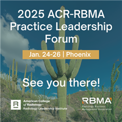 2025 ACR-RBMA Practice Leadership Forum